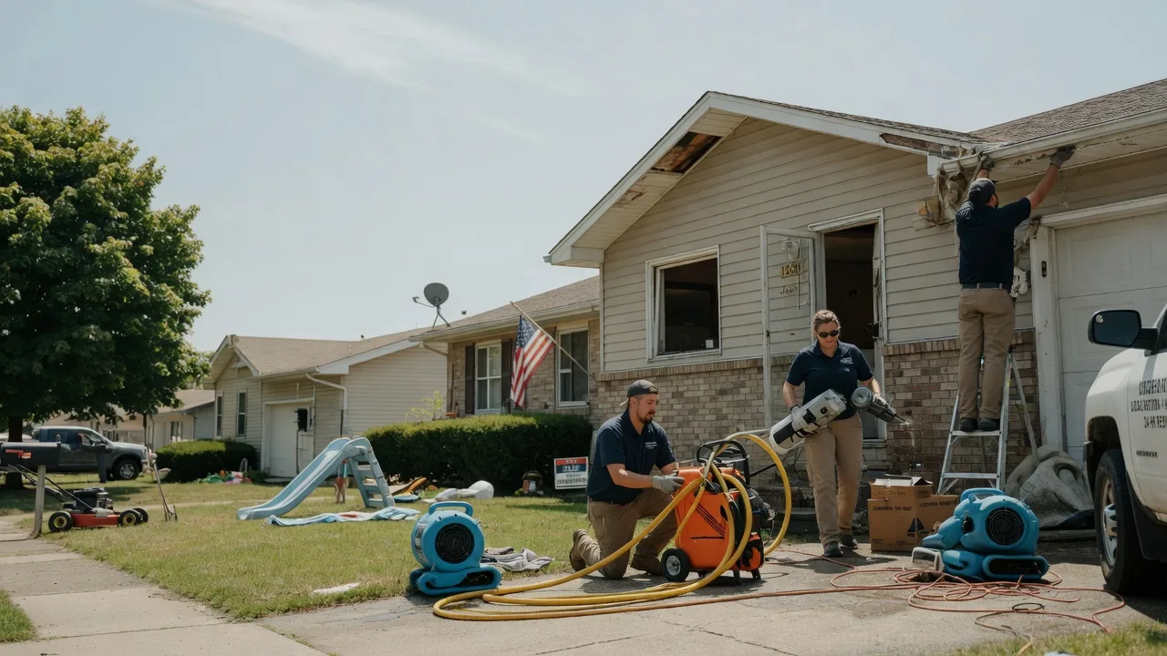 Water Damage Restoration in Foosland, IL near me